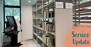 New Hold Shelves and Course Reserves Arrangements