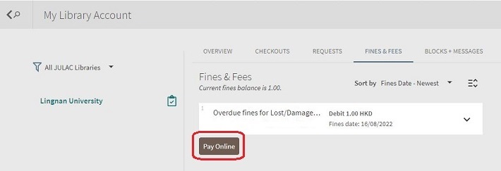 Pay Online