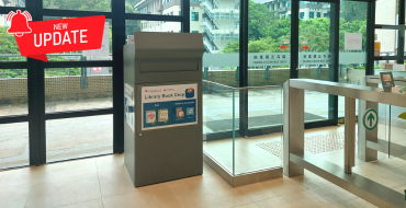 New Bookdrops and Library Self-Service