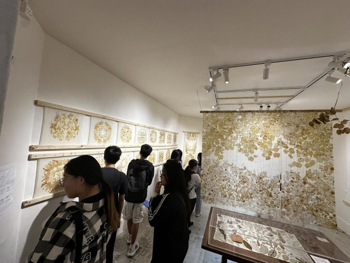 Outing = Eco-Print Art Exhibition + Cyanotype Workshop