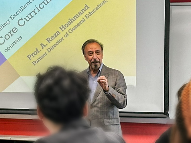 Prof. Reza Hoshmand