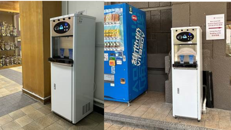 Filtered drinking fountains