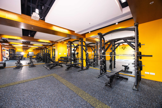 Mr. and Mrs. Lam Kau-yui Fitness Centre with new fitness equipment