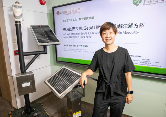 A Smart Intelligent GeoAI Solution to Predict & Tackle Mosquito-borne Diseases in Hong Kong