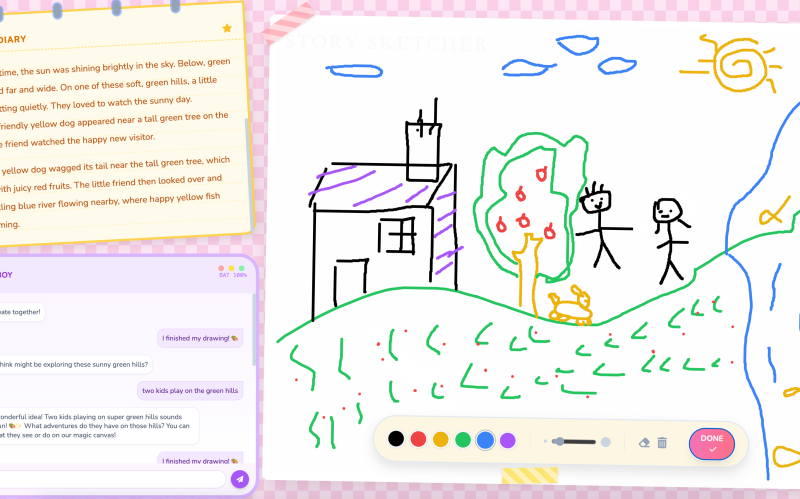 StorySketcher: A Multi-Agent AI System for Child-Led Co-Creative Narrative