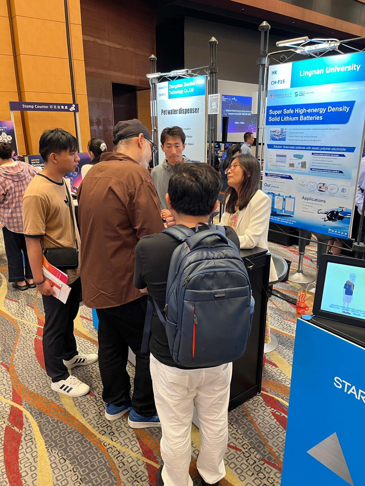 Introducing the innovative projects to potential partners