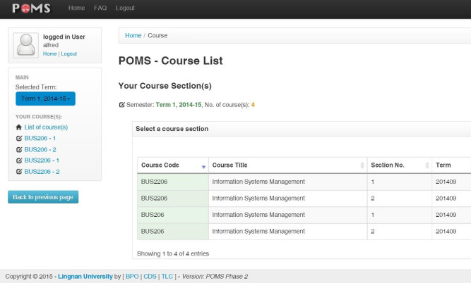 Commoditization of computer system: Online Programme Outcomes Management System (POMS)