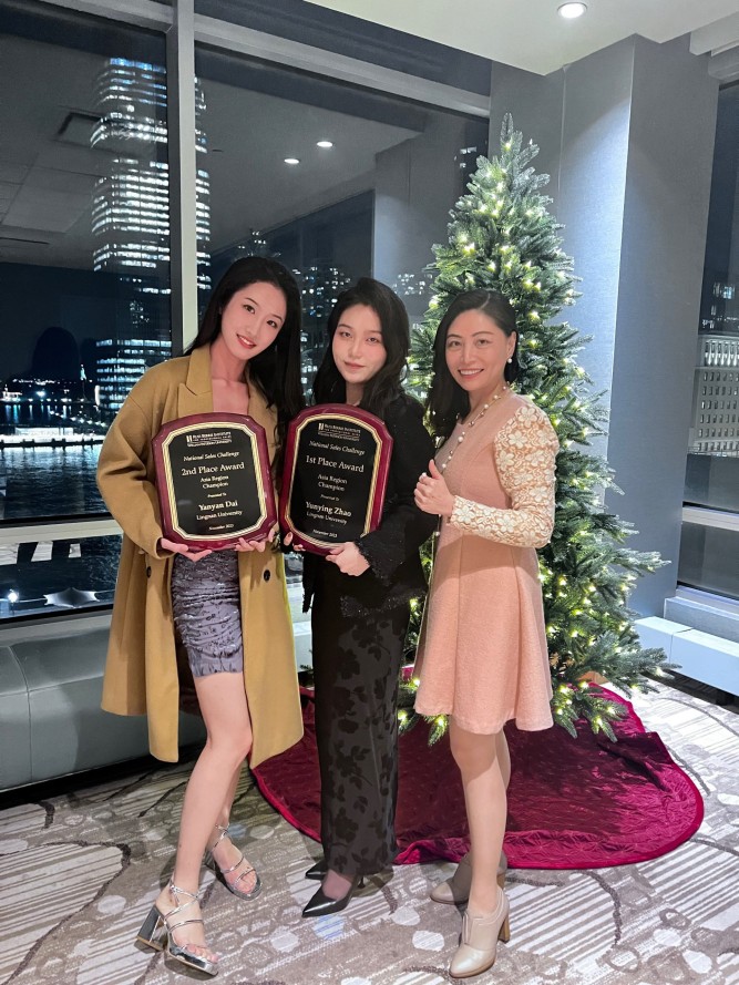 Lingnan University Team Achieves Remarkable Success at the 16th National Sales Challenge, Bringing Honor to Hong Kong