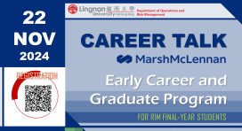 CAREER TALK (BY MARSH MCLENNAN)