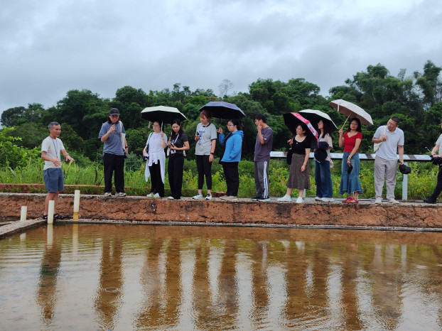 LUXY Lab delegation visited the only operational sea salt pans at Yim Tin Tsai, Sai Kung, Hong Kong.