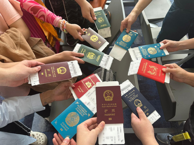 Participants of Summer Academy 2024 held passports from distinct countries.