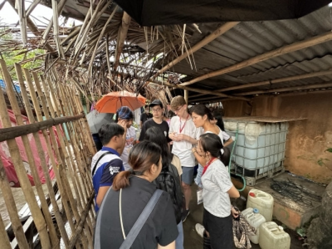 Students worked on WaterScope Enhancement Project to Improve Community Water Quality Monitoring
