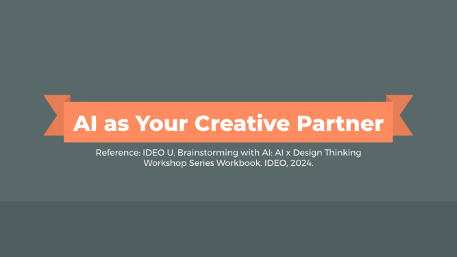AI as Your Creative Partner