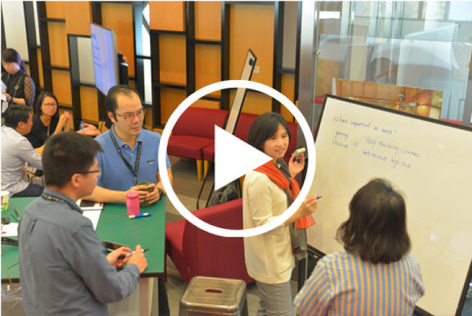Photo caption of Video: Define