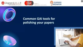 Common GAI Tools for Polishing Your Paper