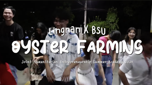 Joint Humanitarian Entrepreneurship Summer Academy 2025 (Student Sharing - Oyster Project)