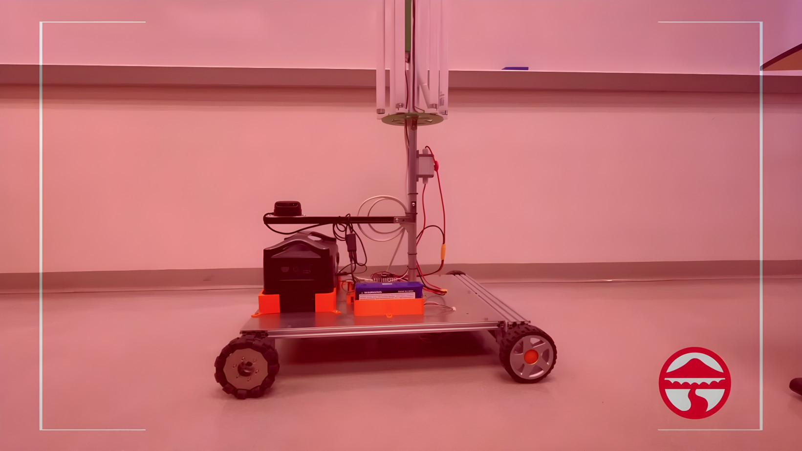 Video:LU develops autonomous UV-C disinfection robot