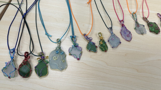 Sea Glass Wrapping Workshop