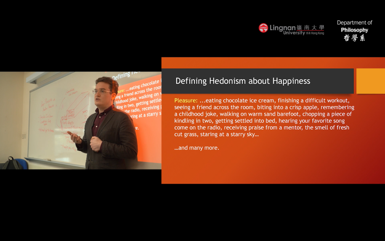 Shallow and Deep Pleasures (PHI3105 Philosophy of Happiness)