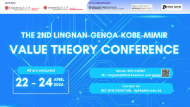 The 2nd Lingnan–Genoa–Kobe–Mimir Value Theory Conference at M+@Lingnan on 22-24 April 2026