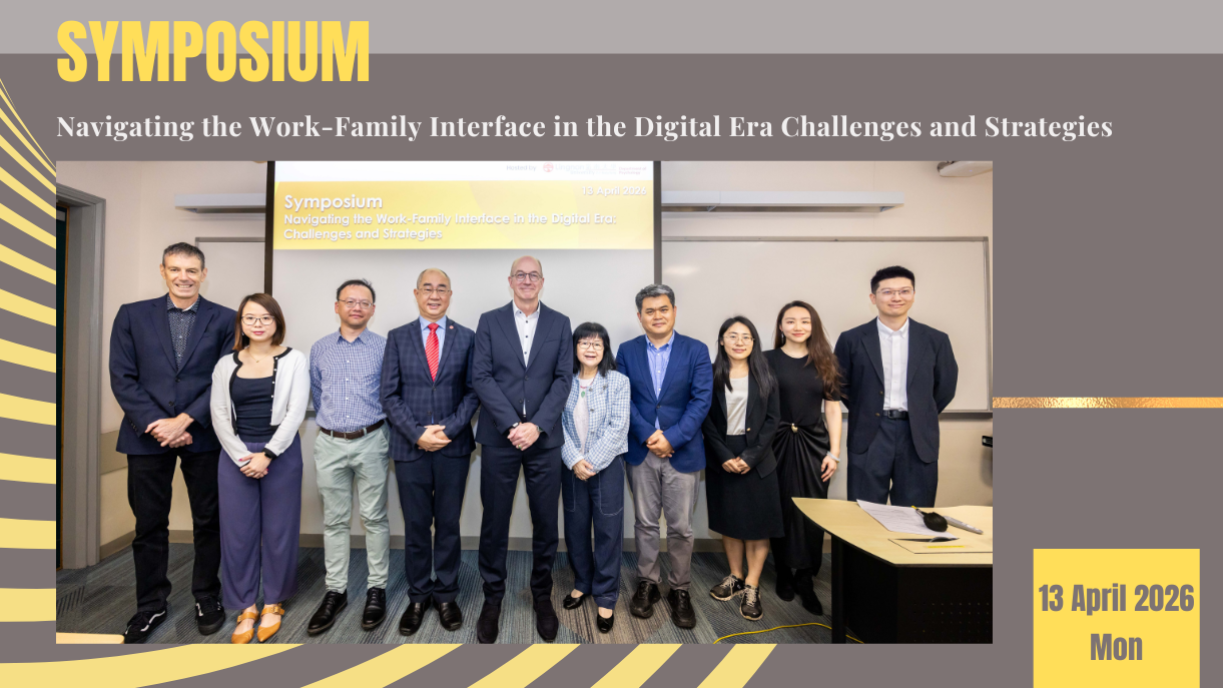 Symposium Navigating the Work-Family Interface in the Digital Era Challenges and Strategies
