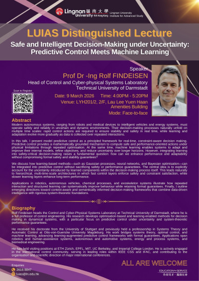 Safe and Intelligent Decision-Making under Uncertainty: Predictive Control Meets Machine Learning