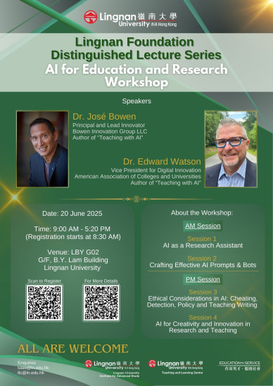AI For Education and Research Workshop