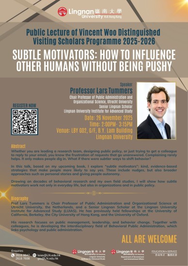 Subtle Motivators: How to Influence Other Humans Without Being Pushy