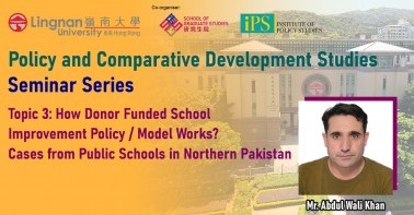 Highlights of the 3rd Seminar in the Policy and Comparative Development Studies Seminar Series