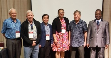 Professor Joshua Mok, Vice-President of Lingnan University visits University of Hawaii and delivers featured talk at International Academic Forum