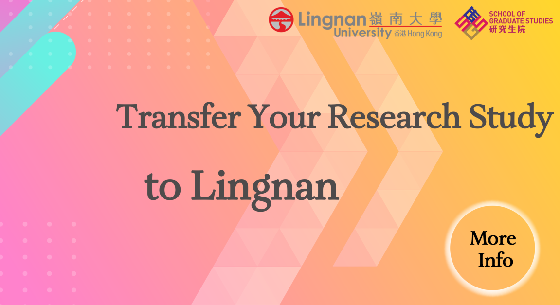 transfer your research study to LU