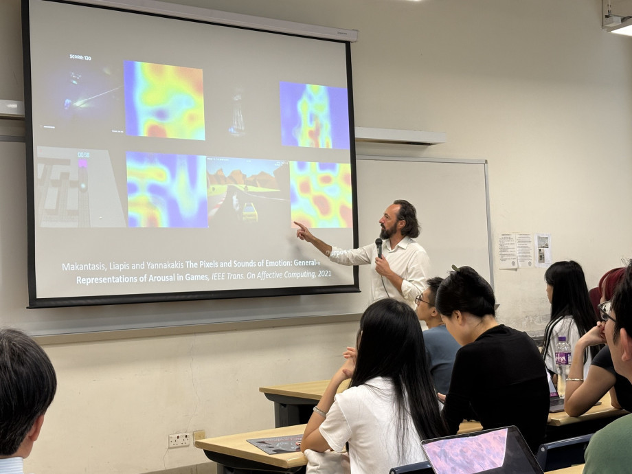 “AI in Video Games: The Ultimate Launchpad for Research and Innovation” 讲座