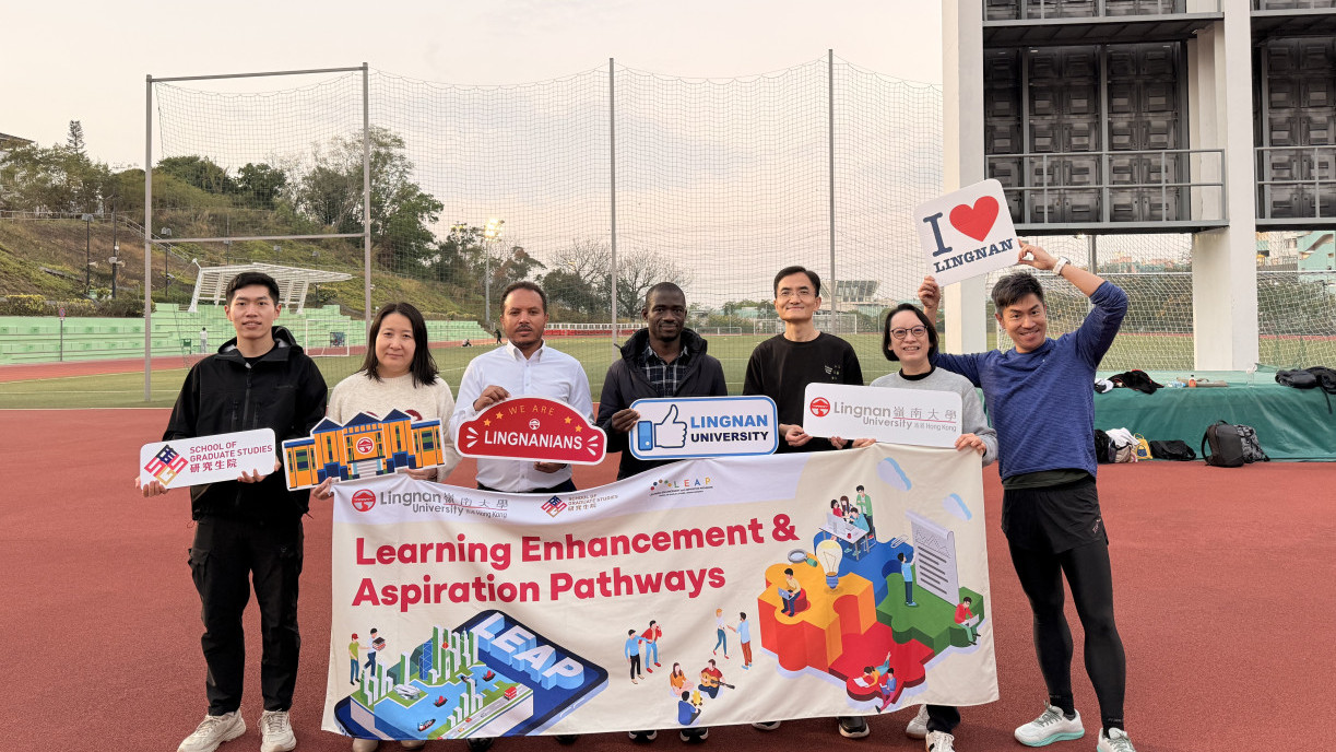 Several professors take time out of their busy schedules to join the event, coming together with the students to show their support and enjoy the activity as a community.