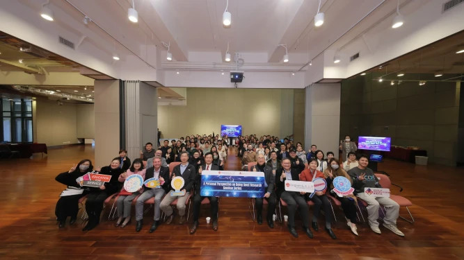 Lingnan’s President S. Joe Qin Kicks Off New Seminar Series to Inspire Young Scholars towards Excellence in Research