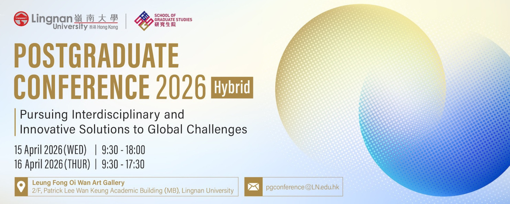 Postgraduate Conference 2026