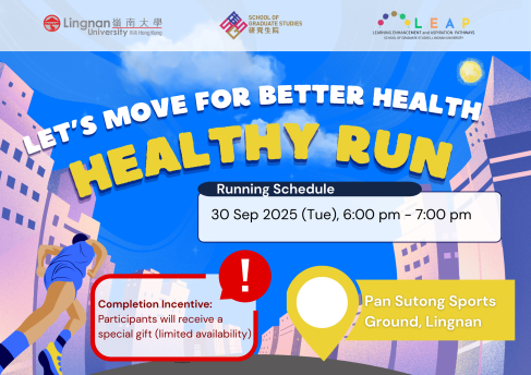 Let's Move for Better Health - Healthy Run