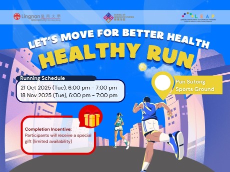 Let's Move for Better Health - Healthy Run