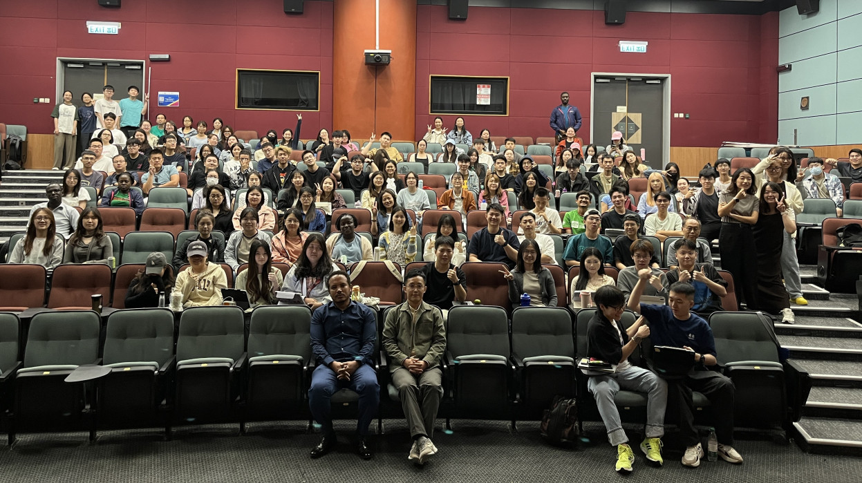 Guest lecture by Mr. Nathan HUI, the Founder & Director of MedMind Technology Limited