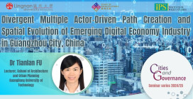 Divergent Multiple Actor-Driven Path Creation and Spatial Evolution of Emerging Digital Economy Industry in Guangzhou City, China