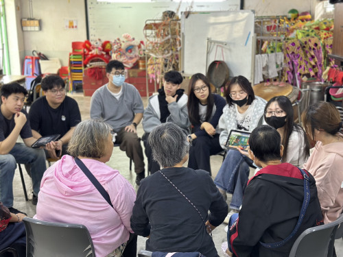 User interview at Chung Uk Tsuen