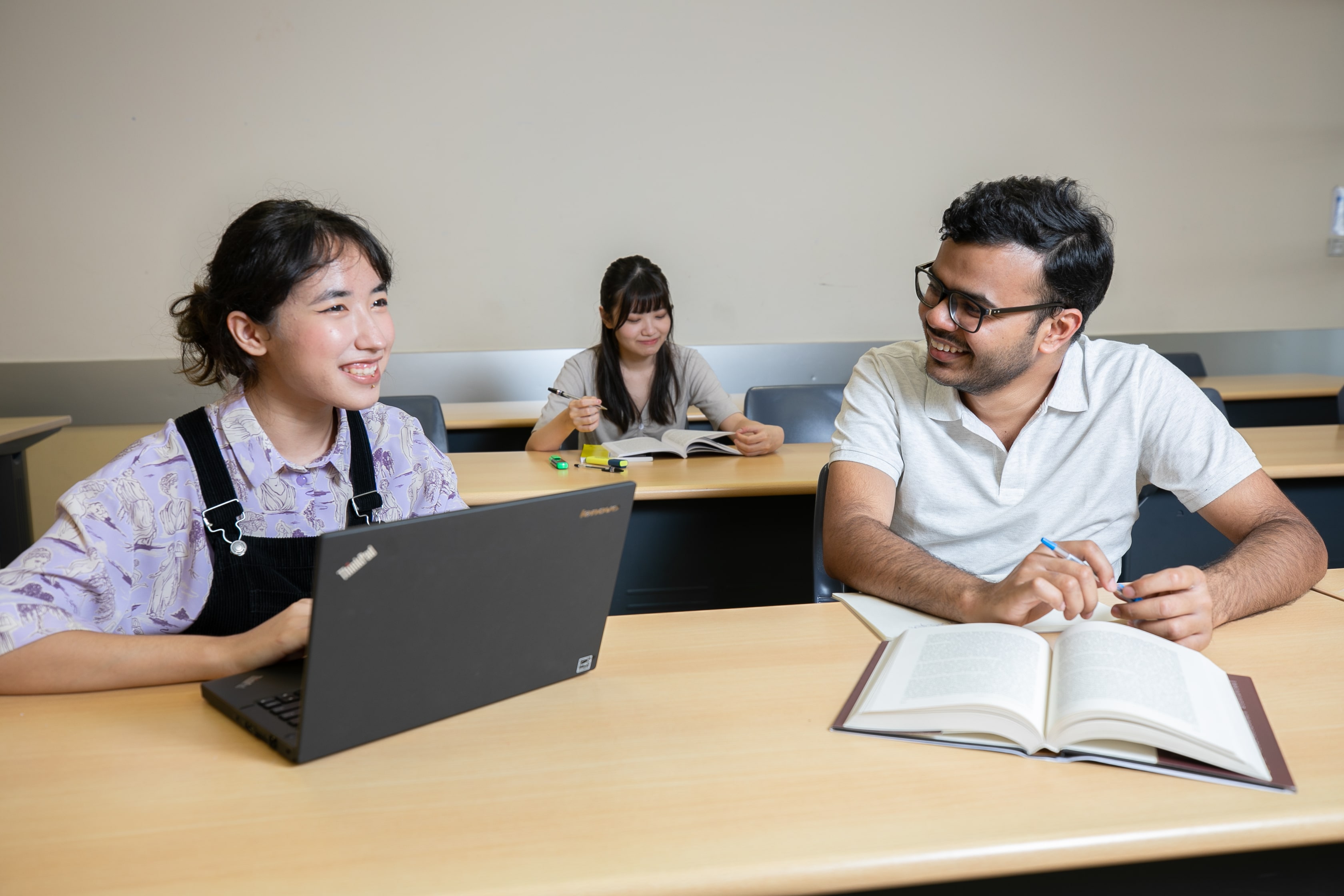 Cover Picture with 3 students together