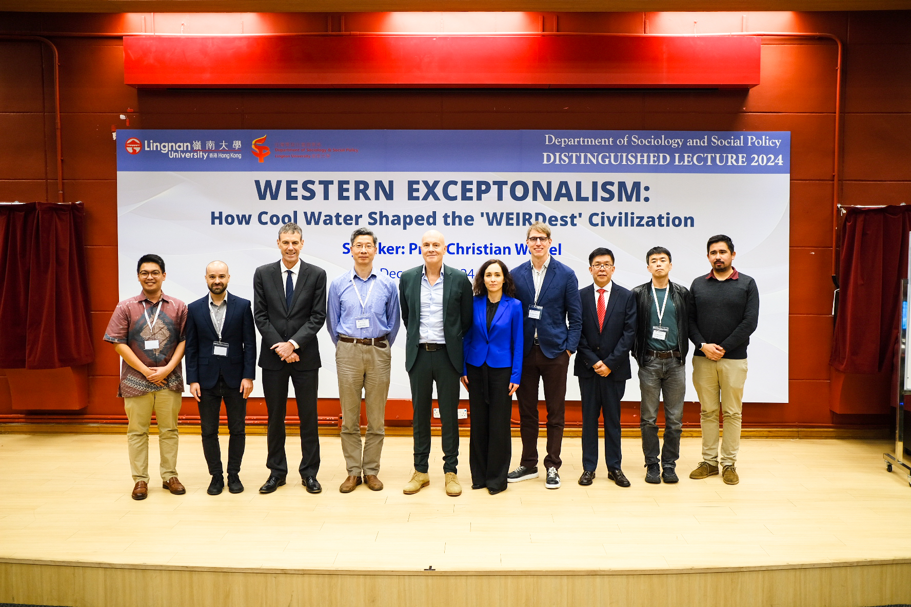 Distinguished Lecture 2024 Group Photo