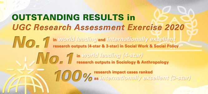 Outstanding Results in the UGC Research Assessment Exercise in 2020