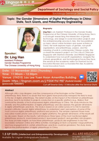 The Gender Dimensions of Digital Philanthropy in China: State, Tech Giants, and Philanthropy Engineering