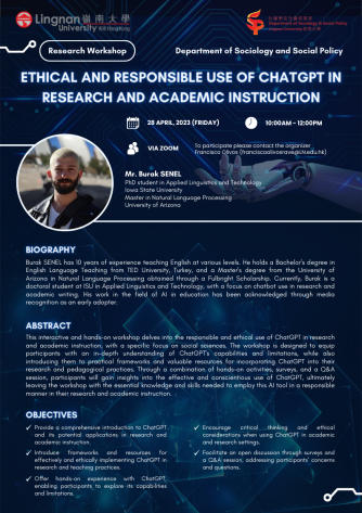 Ethical and Responsible Use of ChatGPT in Research and Academic Instruction