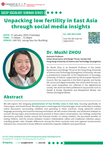 Unpacking low fertility in East Asia through social media insights