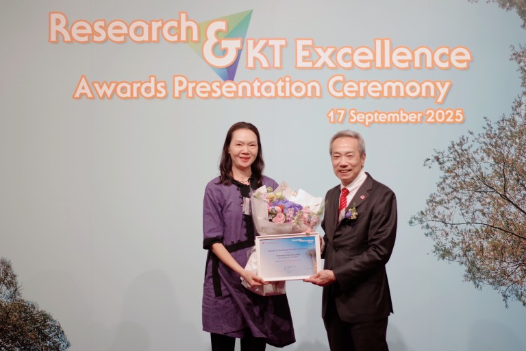 Prof. Rachel Lung awarded Lingnan University Research & Knowledge Transfer Fund Award