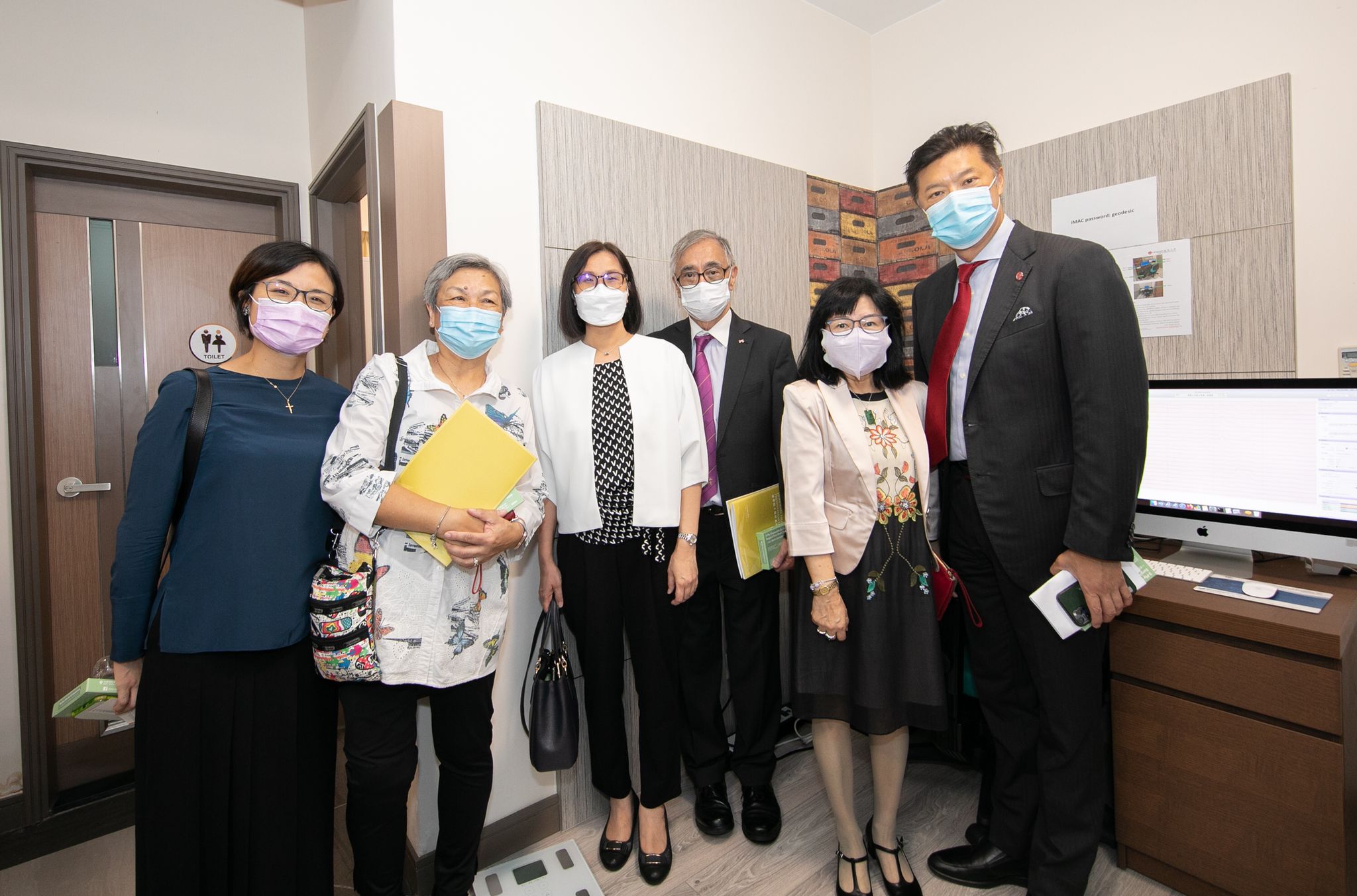Visiting of Wofoo Joseph Lee Laboratory