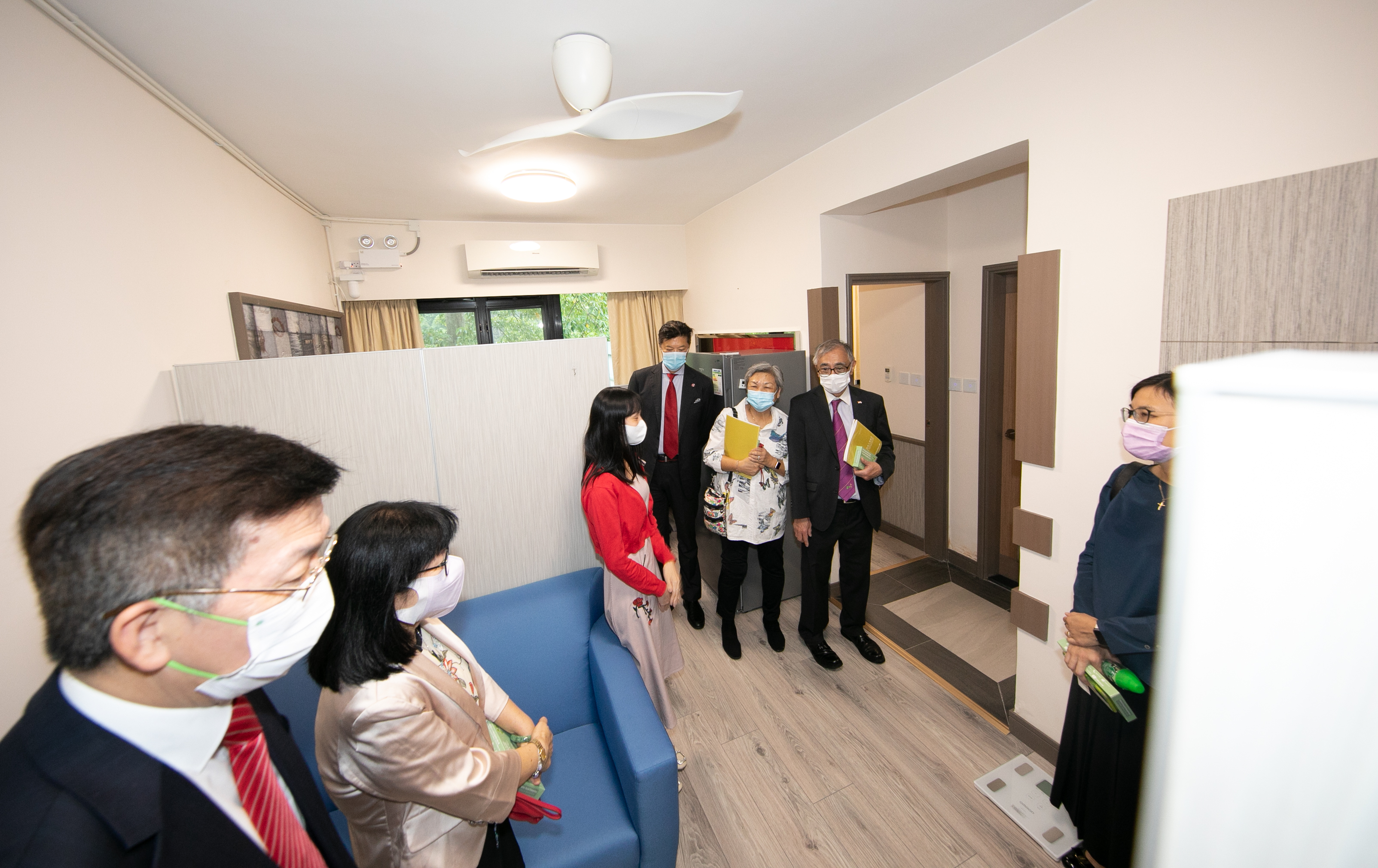 Visiting of Wofoo Joseph Lee Laboratory