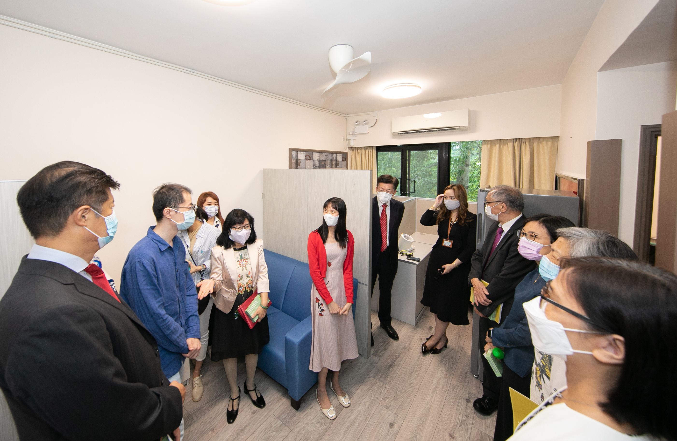Visiting of Wofoo Joseph Lee Laboratory